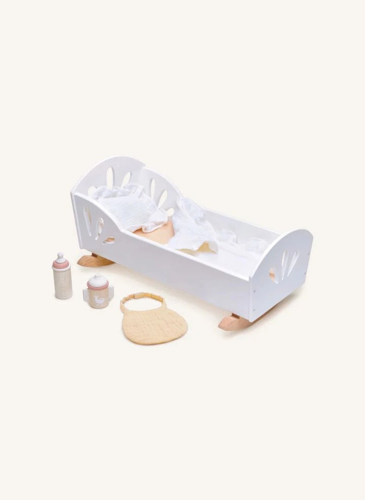 Tender Leaf Toys - Cuna para muñecas Cisne