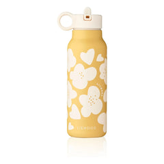 Liewood - Botella Falk - 350 ml | Amarillo Floral/Limón