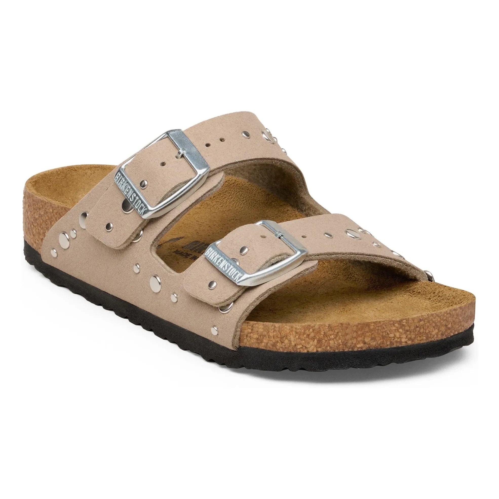 BIRKENSTOCK - Arizona Sandalia Borde Remache | Marrón topo