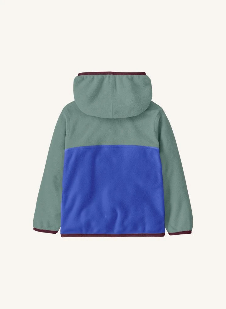 Patagonia - Chaqueta polar Snap-T Baby Micro D confeccionada con fibras recicladas | Salvia