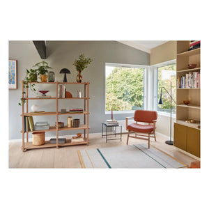 Hübsch - Estantería de Roble FSC de 5 Niveles