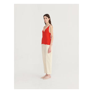 Bobo Choses - Pantalón de algodón orgánico Cocoon | Crema