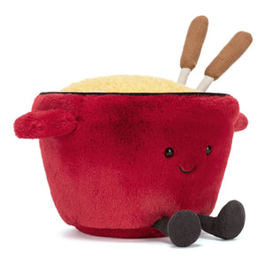 Jellycat - Peluche Fondue | Rojo
