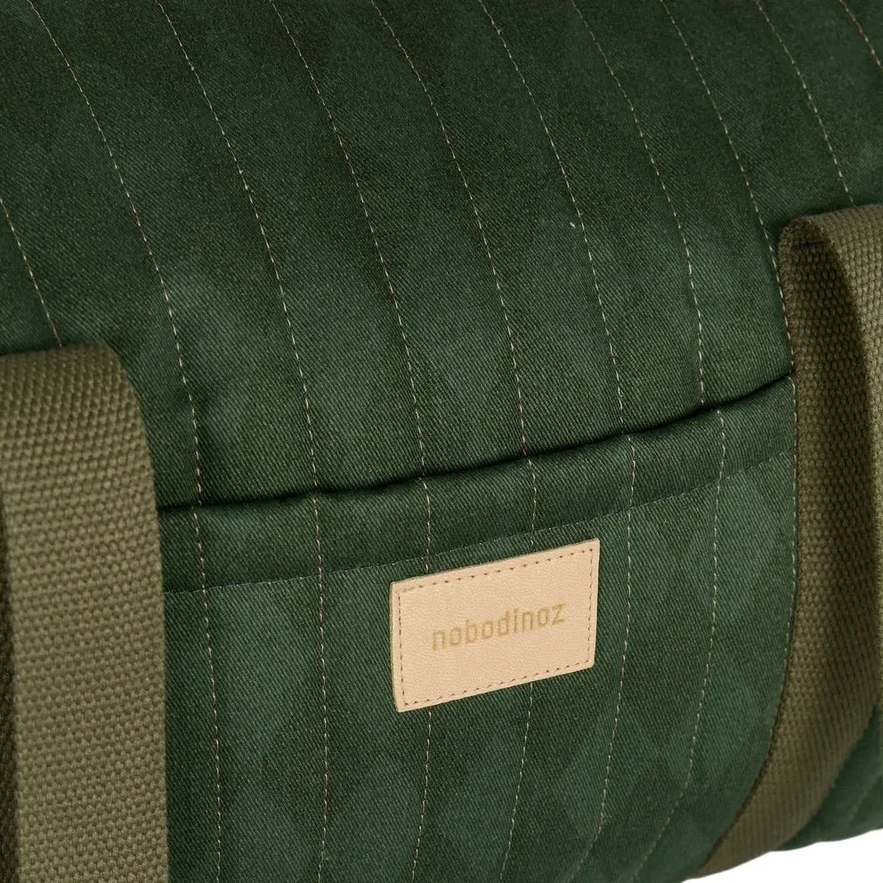 Nobodinoz - Bolso de fin de semana Hyde Park Diamonds | Verde