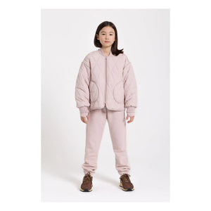 Smallable Kid - Bomber acolchada de lana | Rosa pálido
