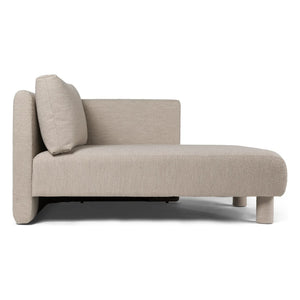 Ferm Living - Sofa Dase bouclé sağ uzanma modülü | Bej
