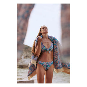 Louise Misha - Parte de abajo de jersey Kai | Azul