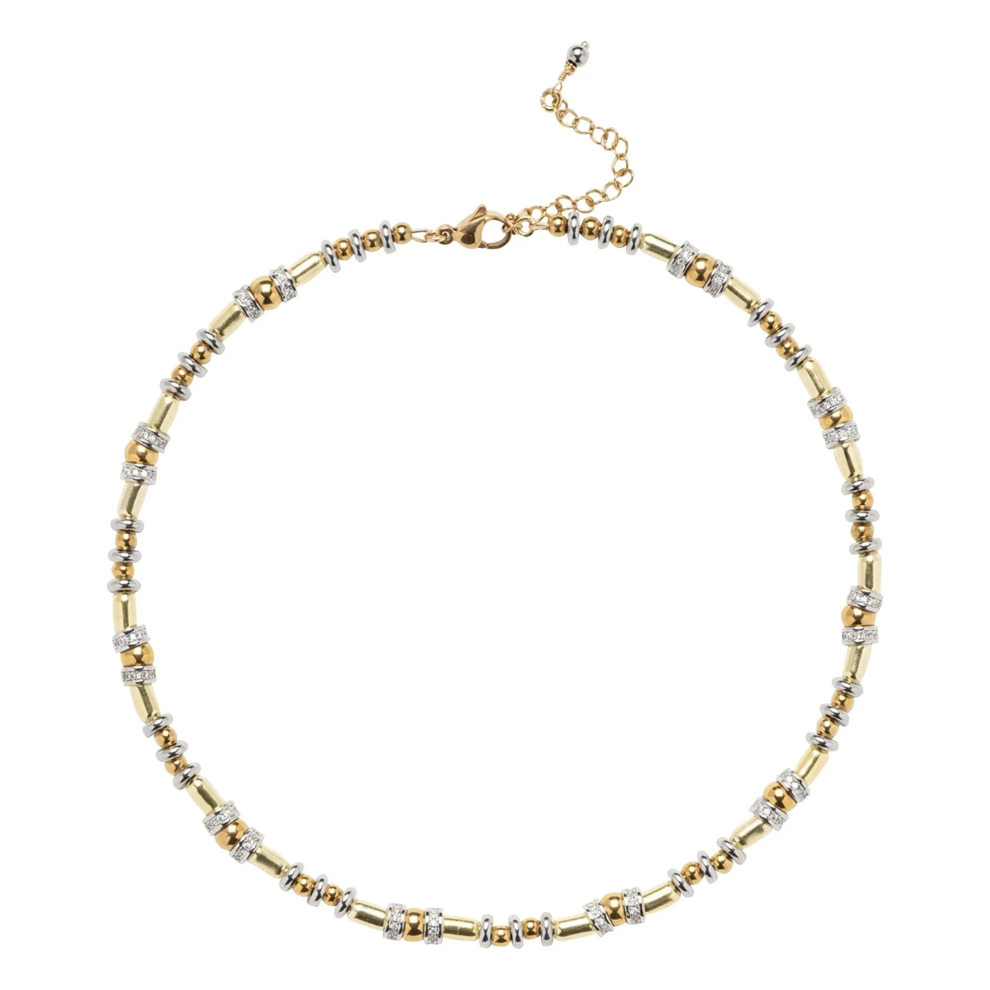 Sigal - Collar de disco dorado