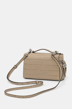 Bolso cruzado de piel Romy Tory Burch para mujer
