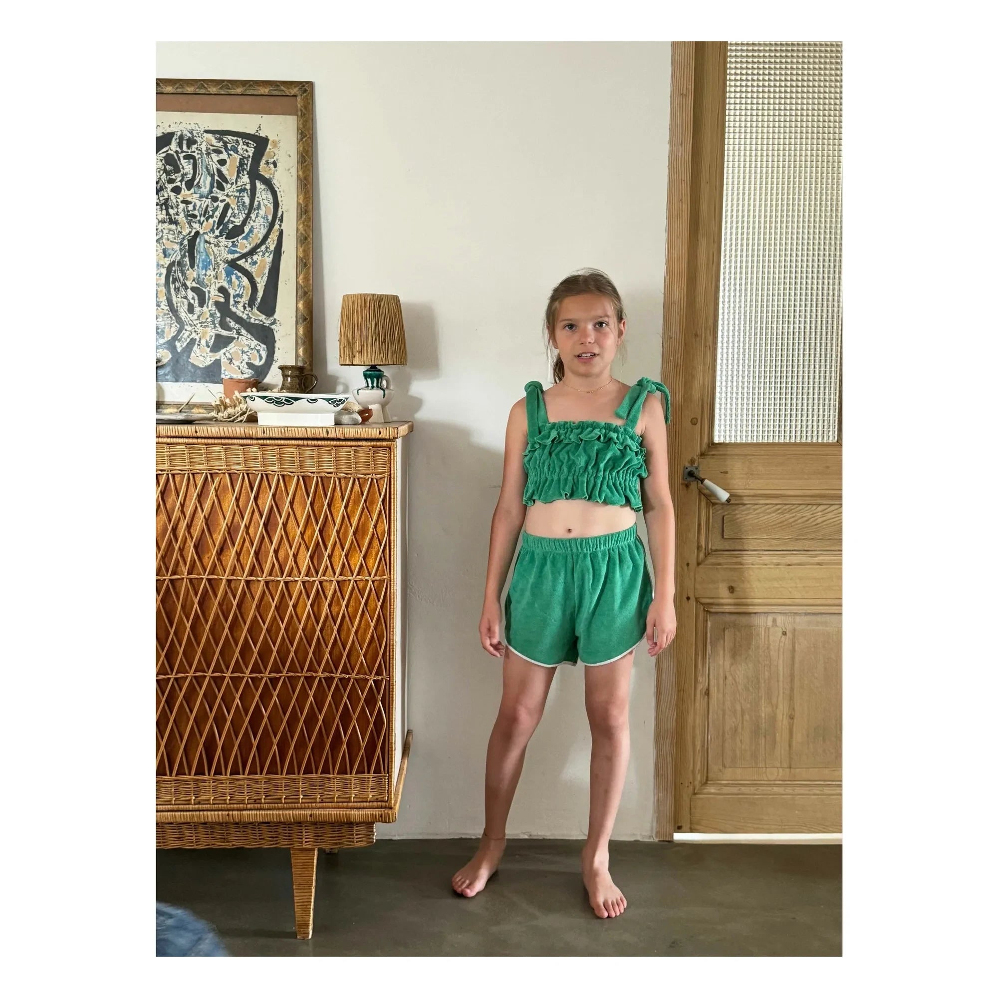 We Are Kids - Colchón orgánico Alba | Verde cromo