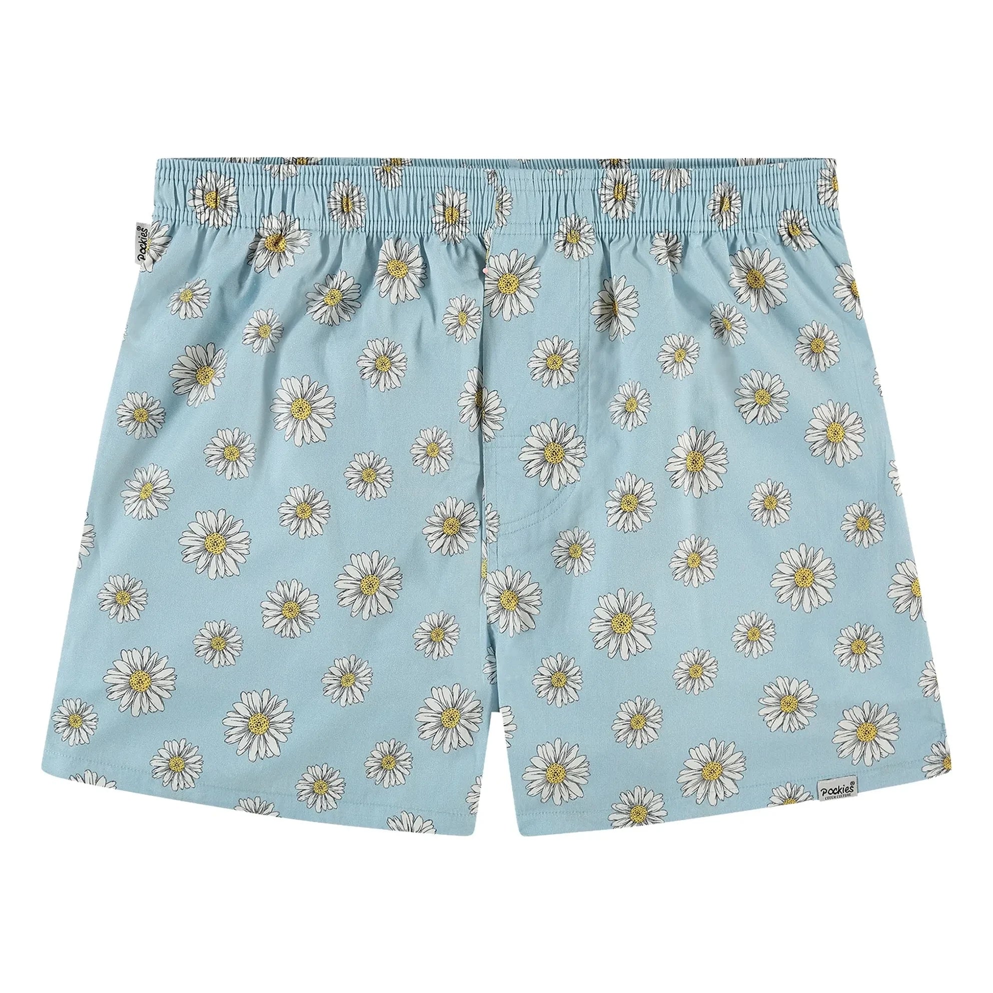 Pockies - Boxer de flores azules | Azul