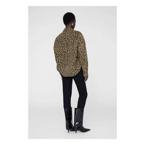 Anine Bing - Camisa Paxton Leopard | Marrón