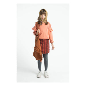 Piupiuchick - Yün Carreaux Atkı | Camel