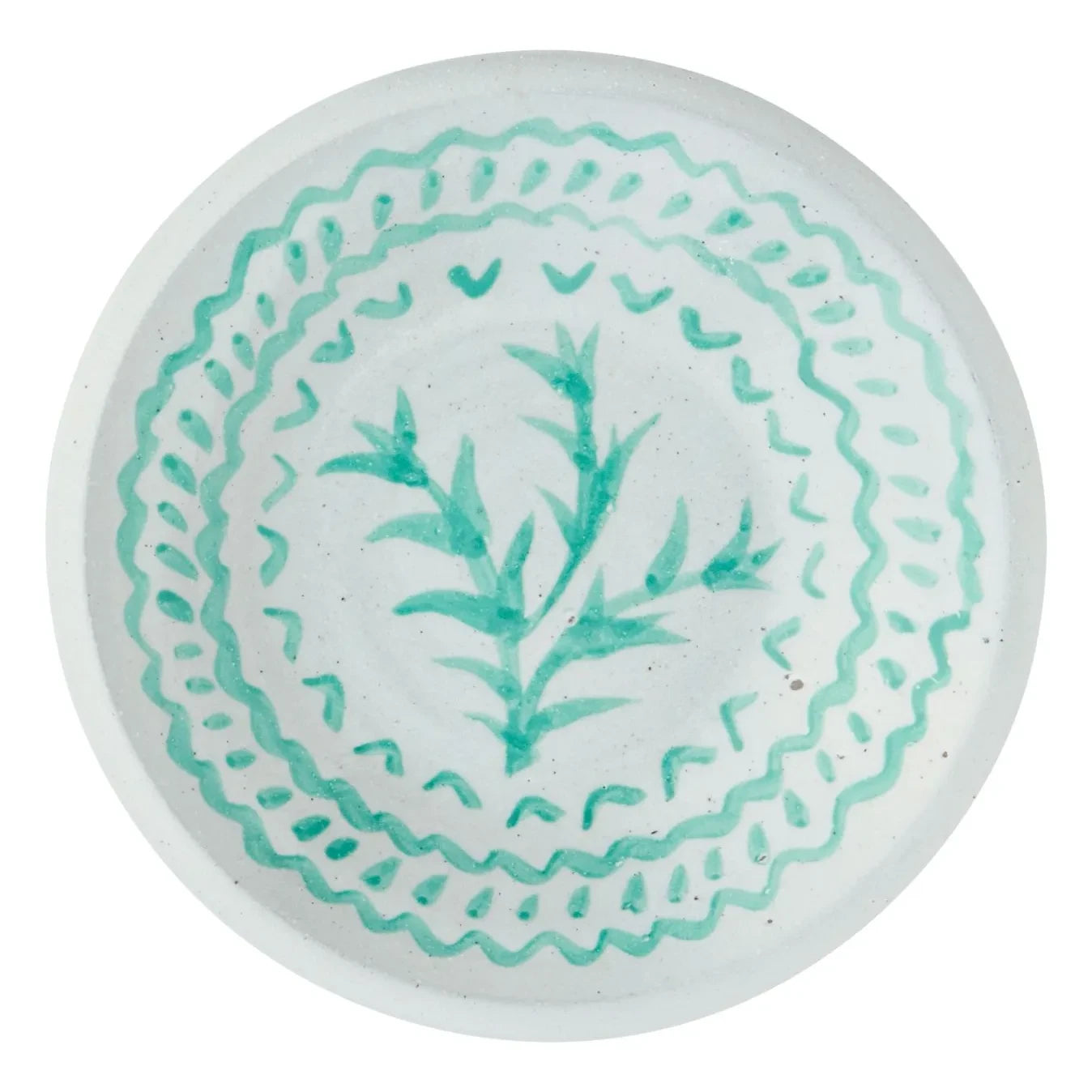 Madam Stoltz - Bandeja de terracota | Verde
