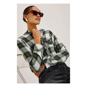 Rails - Camisa de cuadros Hunter | Caqui