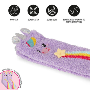 Legami - Calcetines Antideslizantes de Unicornio para Adultos - ¡Ajuste Perfecto!