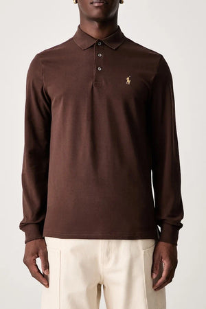 Polo Ralph Lauren Blusa de manga larga de algodón y elastano para hombre