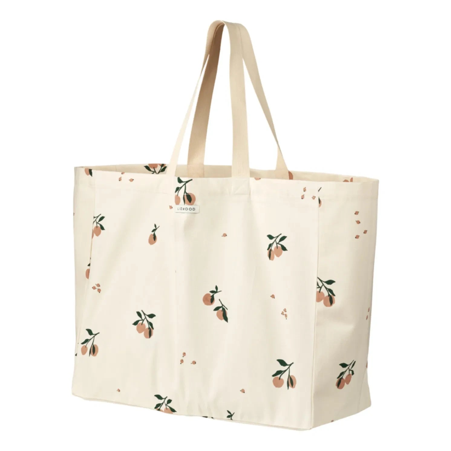 Liewood - Bolso tote maxi de algodón orgánico rosa | Rosa claro