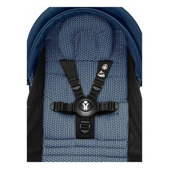 Stokke® - Cochecito de bebé recién nacido YOYO³ 0+ Chasis negro | Azul Air France