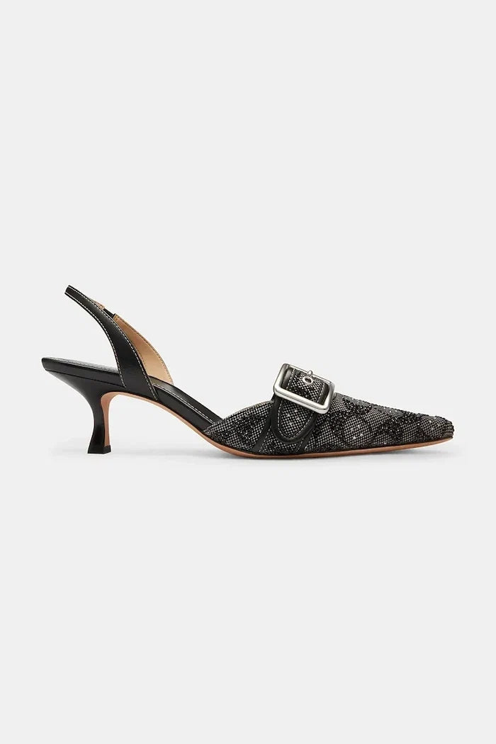 Zapatos de tacón de cuero Coach