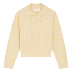 Skall Studio - Jersey de algodón Alexa | Amarillo pálido