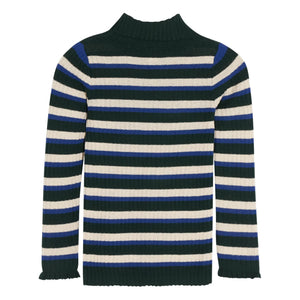 Bellerose - Jersey cuello alto Gouly | Verde oscuro