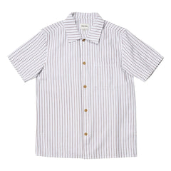 Rhythm - Camisa de manga corta a rayas | Gris claro