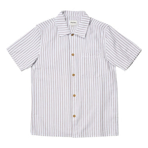Rhythm - Camisa de manga corta a rayas | Gris claro