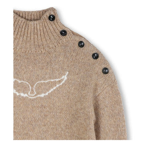 Zadig & Voltaire - Cárdigan de lana con botones | Beige