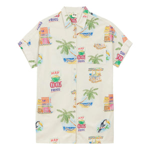 a.p - Vestido de algodón Cocos | Crudo