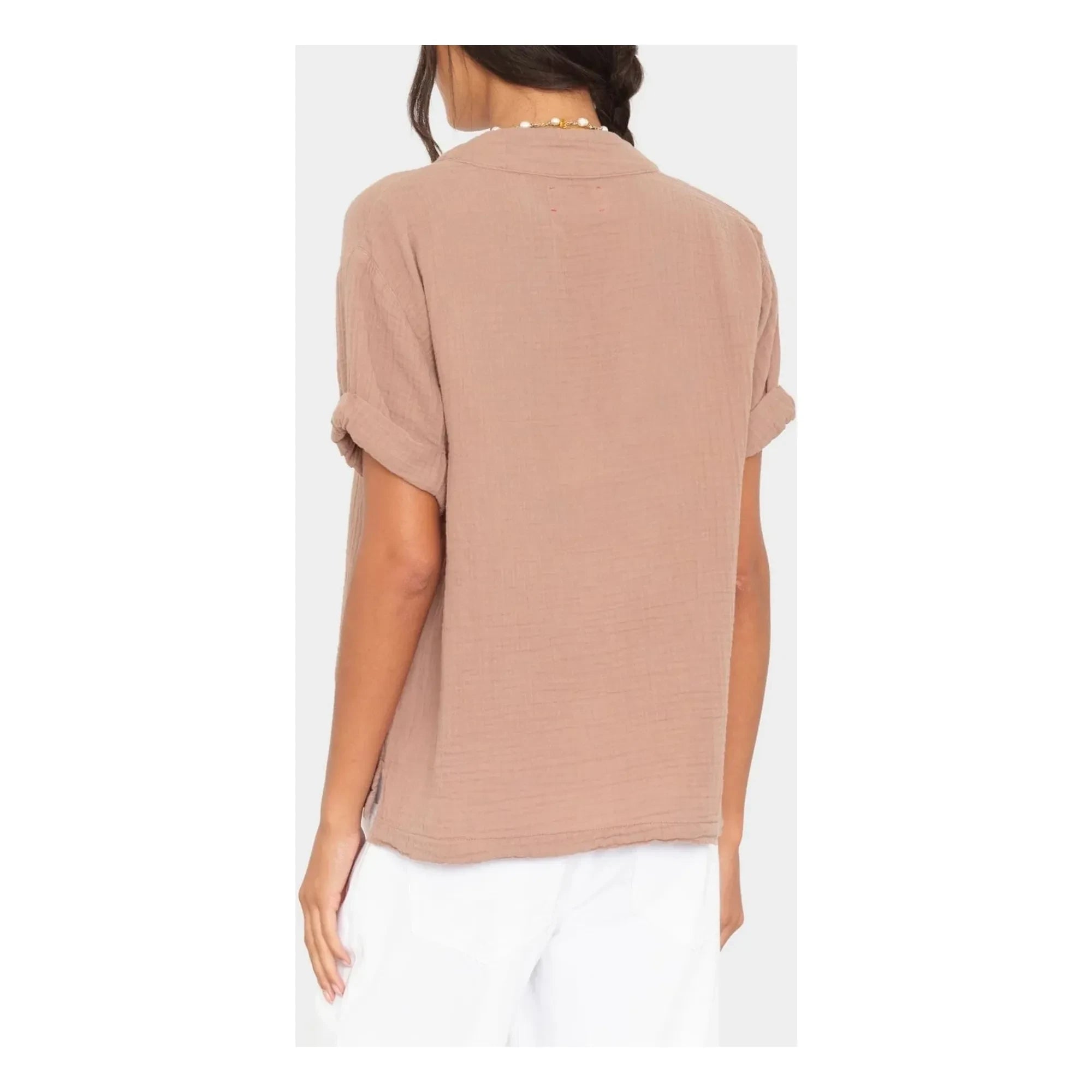 Xirena - Blusa Avery | Marrón