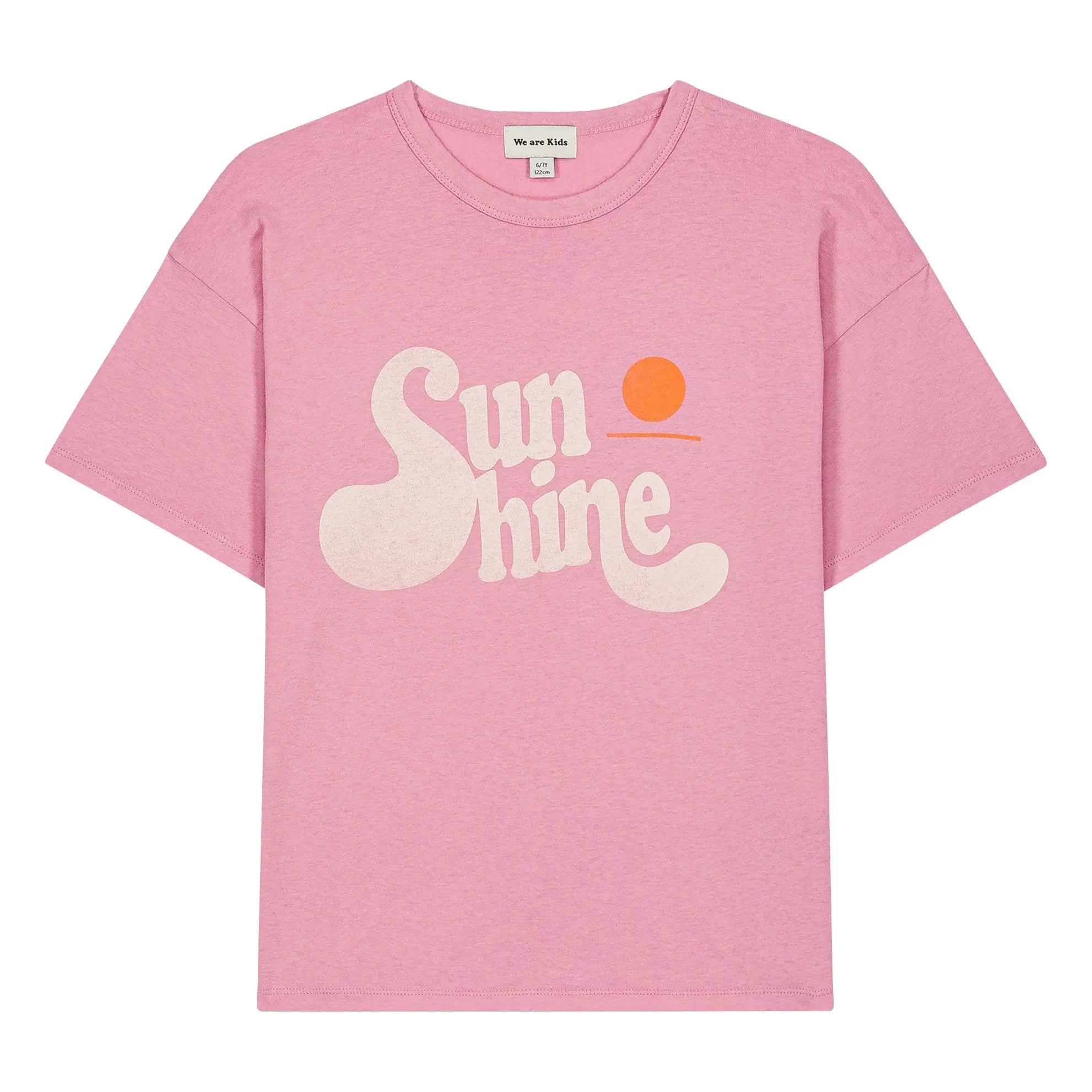We Are Kids - Dylan Sunshine camiseta de algodón orgánico | Rosa