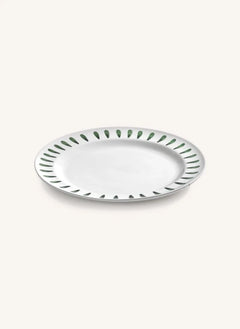Serax - Platos Charly a Rayas - Set de 2 | Verde