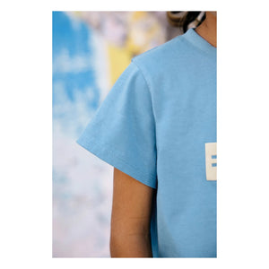 Bonton - Camiseta Cactus de tubo | Azul claro