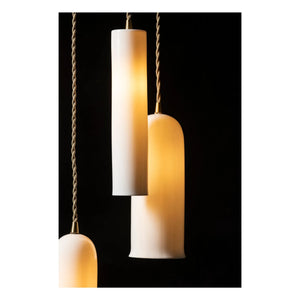 Serax - Lámpara colgante de porcelana Olympia N°3, Anita Le Grelle | Blanco