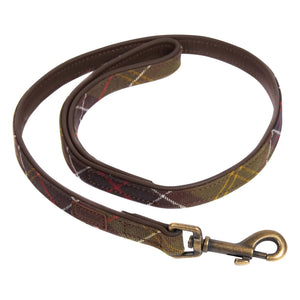 Barbour - Collar para perro de tartán | Marrón oscuro