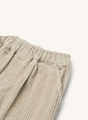 Liewood - Pantalones de terciopelo orgánico Borris | Beige