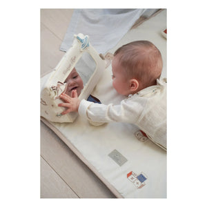 Cam Cam - Espejo de actividades Vintage Toys | Beige