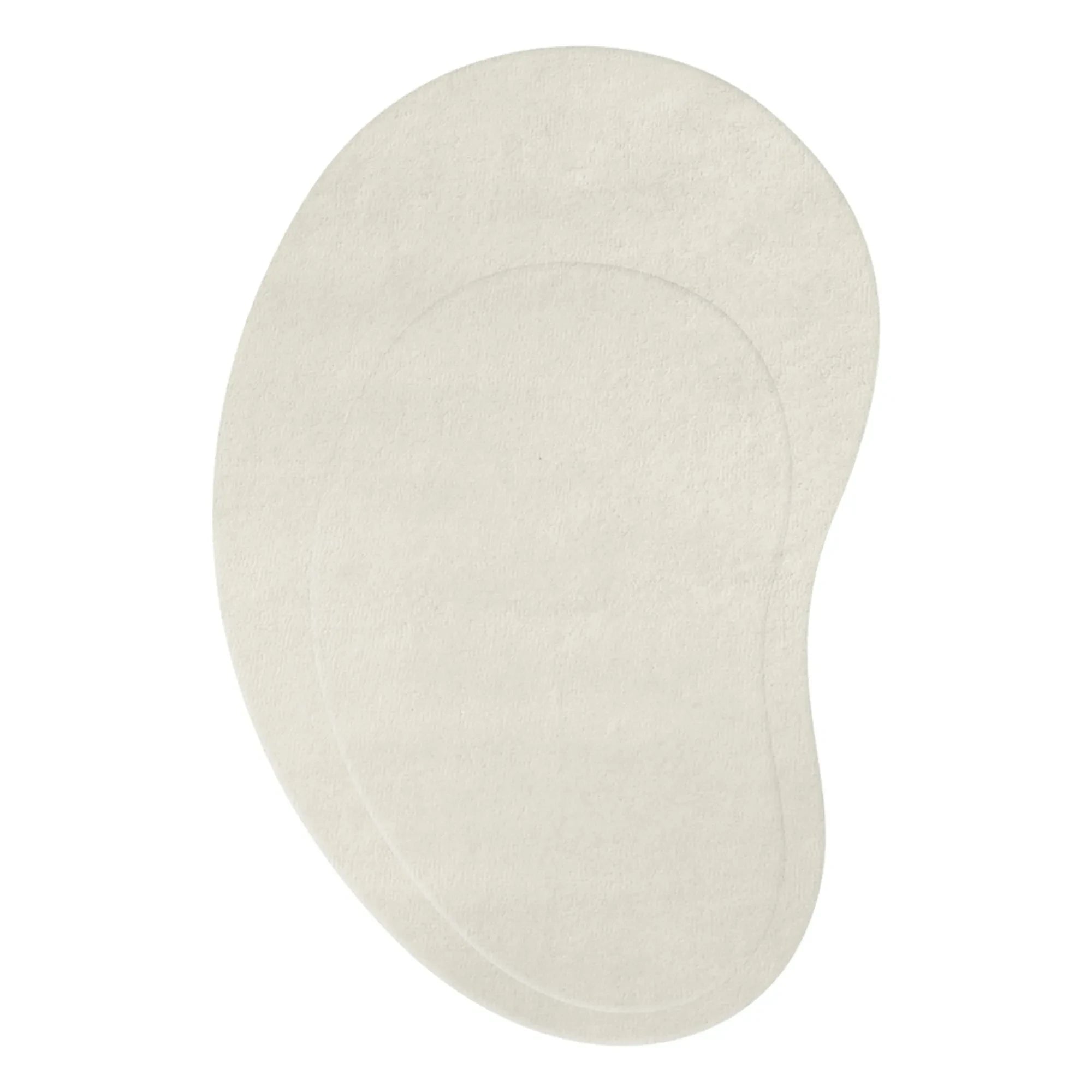 Layered - Alfombra de lana residual | Blanco