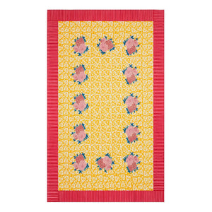 Lisa Corti - Mantel Arabesco Corolla | Amarillo