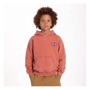 Hundred Pieces - Sudadera de algodón orgánico Pat Athletic Chill | Roja