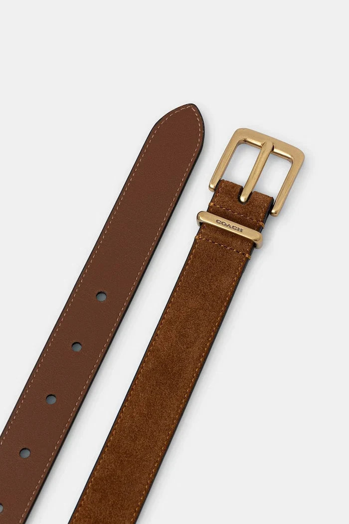 Cinturón de gamuza para mujer Coach