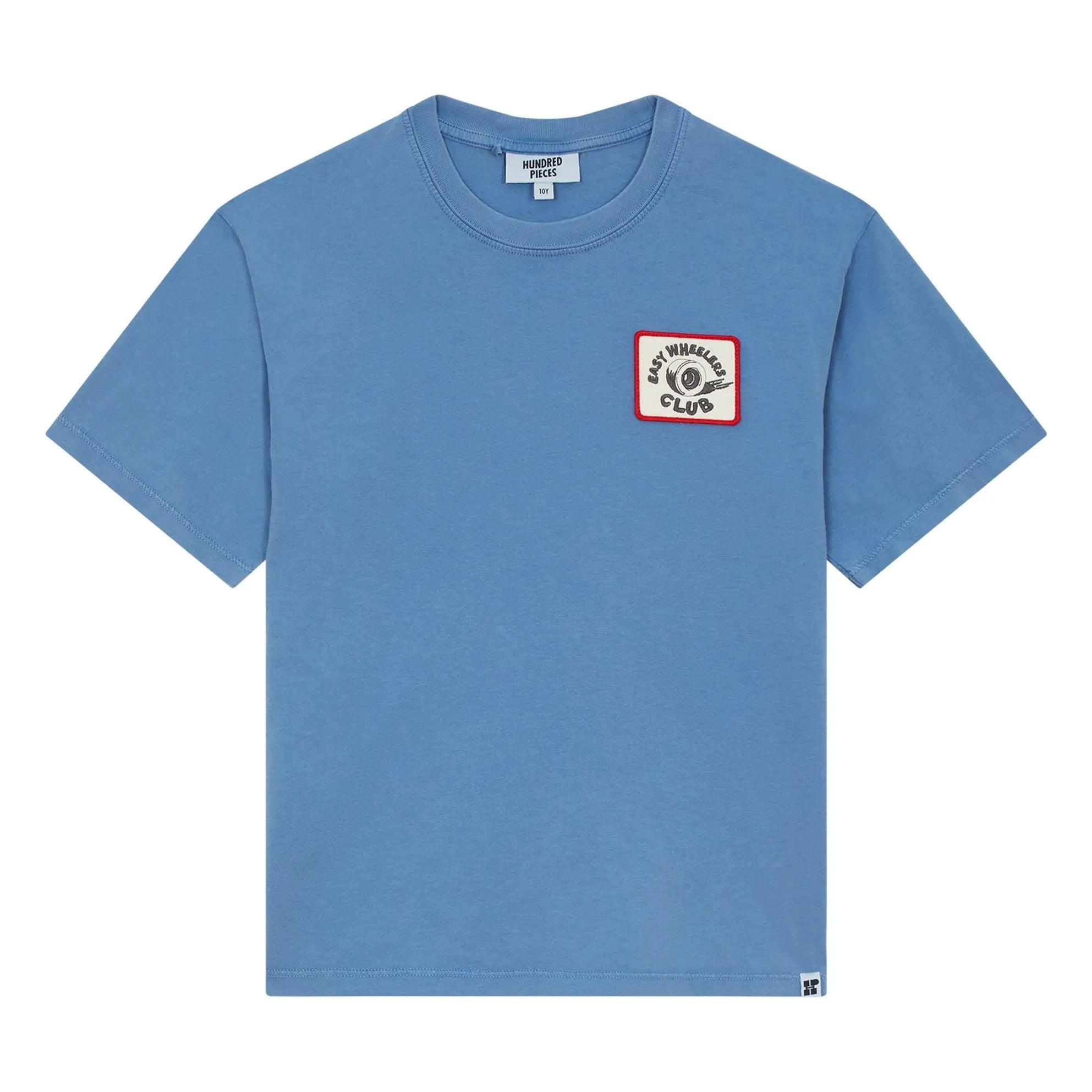 Hundred Pieces - Camiseta de algodón orgánico Finn | Azul marino