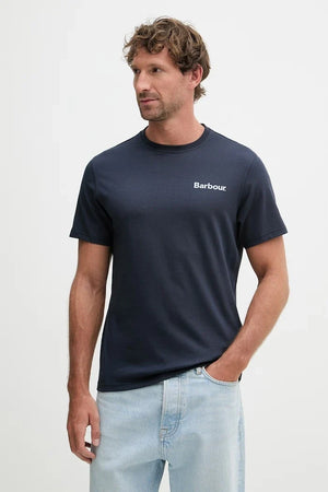 Camiseta de algodón para hombre Barbour Camber