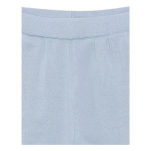 FUB - Shorts de punto de algodón orgánico | Azul claro