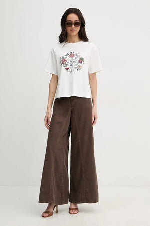 Camiseta de algodón Weekend Max Mara SABATO