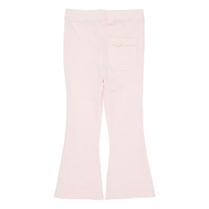 Copenhagen Colors - Pantalón de pernera recta de algodón orgánico a rayas | Rosa empolvado