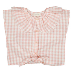 Louis Louise - Blusa Vichy April | Rosa pálido