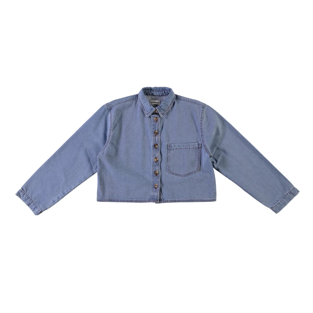Poudre Organic - Camisa Mandarine de denim | Mavi