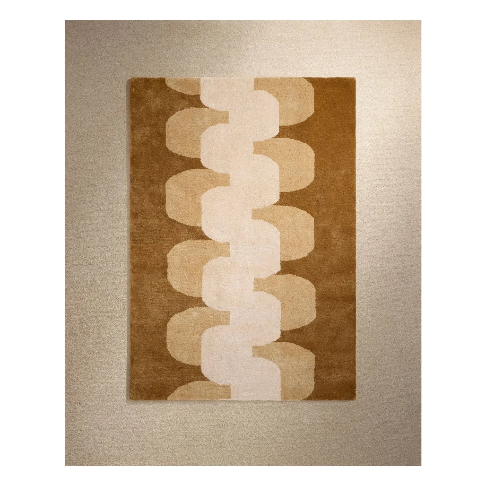Maison Sarah Lavoine - Alfombra de lana Cadence | Mostaza